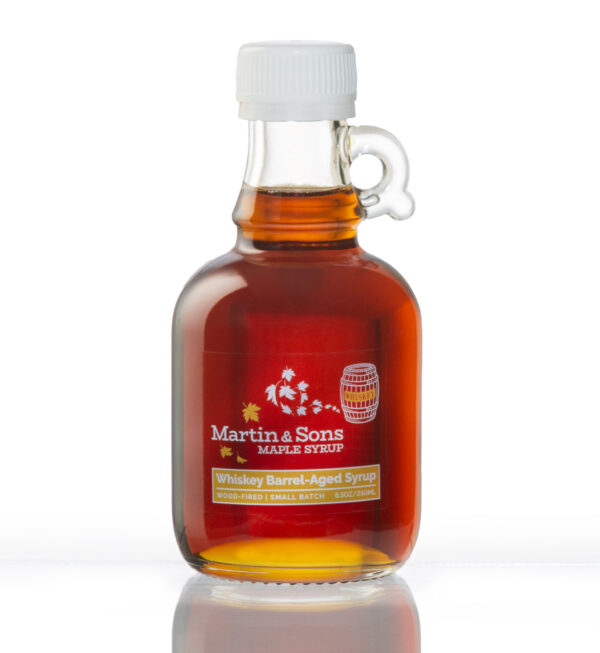 Martin and Sons Whiskey Barrel-Aged Maple Syrup, 250 ml